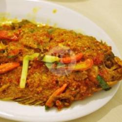 Nasi Ikan Nila Balado Bumbu Kuning Pedas