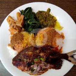 Nasi Ikan Bakar Bawal