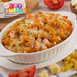 Tomato Cheesy Baked Macaroni