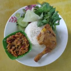 Paket Ayam Goreng Paha Sambal Gledek