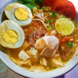 Soto Lamongan Ayam Kuah Bening   Telur