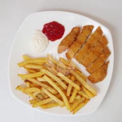 Dori Katsu Fries Double