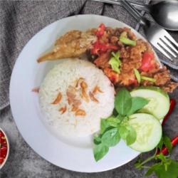 Nasi Ayam Geprek