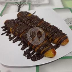 Pisang Bakar Blueberry