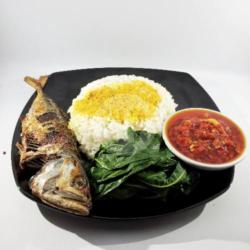 Nasi Gembung Sambal Bawang