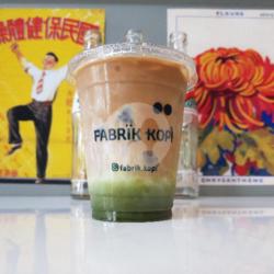 Iced Matcha Espresso Latte