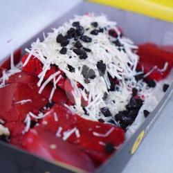 Pisang Kismis Keju Red Velvet