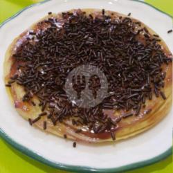 Roti Maryam Coklat Strawberry Susu