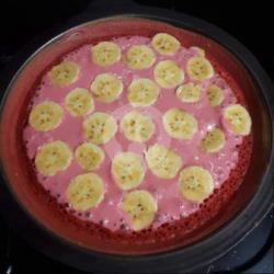 Keju Pisang Susu Red Velvet