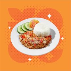 Nasi   Sayap Geprek