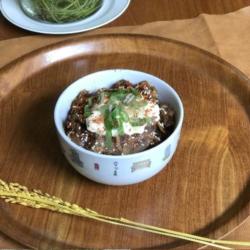 Nasi Daging Sapi (gyudon)   Egg Mayo   Spicy Small