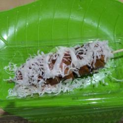 Sosis Bakar Saus Mayonais Keju Kecil