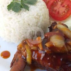 Nasi Rames Ayam Kecap