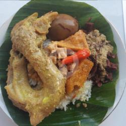 Nasi Gudek Telur Kepala