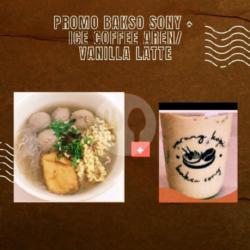 Bakso Sony   Ice Vanilla Coffee Latte
