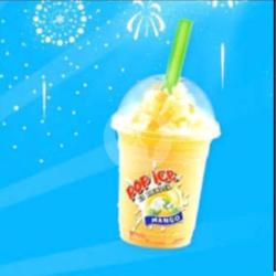 Pop Ice Mangga Blend Polos Jumbo