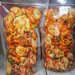 Krupuk Seblak Pedas Kering 100 Gram