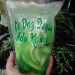 Degan Sirup Melon   Susu   Es