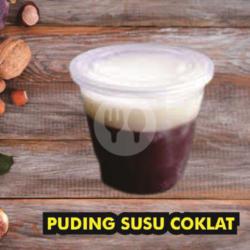 Puding Susu Coklat