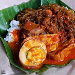 Nasi Campur Telur Tahu Bumbu Bali