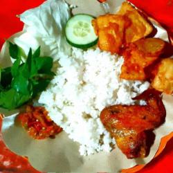 Paket 1 Sayap Tahu Tempe Terong Nasi