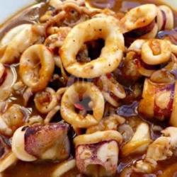 Cumi Spesial Saus Tiram   Nasi