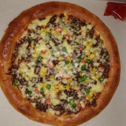 Pizza Pinggiran Kosong Sosis Black Pepper