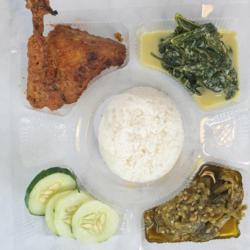 Box Nasi Rames Ayam Pop