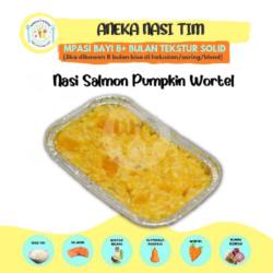 Nasi Tim Salmon Pumpkin Wortel Medium (200ml)