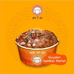 Gyudon Sambal Matah