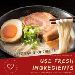 Ramen Beef Yakiniku Cheese