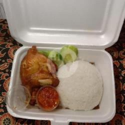 Paket Nasi Ayam Bacem(dada)