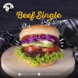 Single Beef Patty Burger