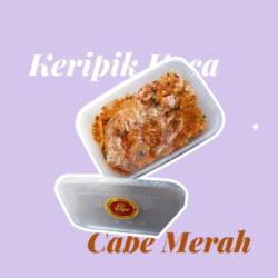 Sharing Box Keripik Kaca Merah