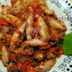 Cumi Asin Balado Ala Hendry