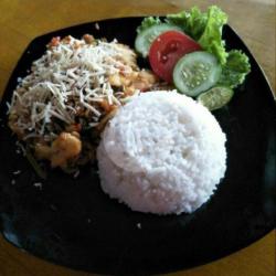 Nasi Ayam Geprek Keju Pedes Tenan (cabe 10-11)