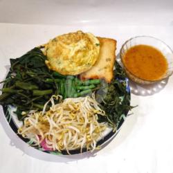 Pecel Sayur   Telor Dadar