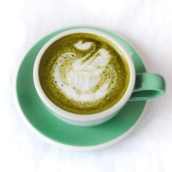 Hot Vanilla Matcha Latte - Small