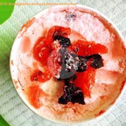 Ice Cream Strawberry Choco Jam (cup 120ml)