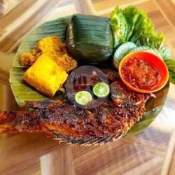 Nasi Timbel Nila Bakar Madu(tanpa Tahu Tempe)