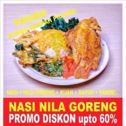 Paket Nasi  Nila Goreng