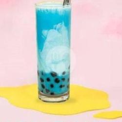 Ice Blue Bubble Gum Fresh Milk