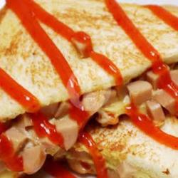 Roti Bakar Sosis Saos ( Box Thinwall )