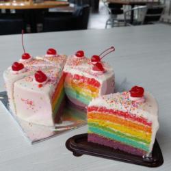 Rainbow Slice Cake