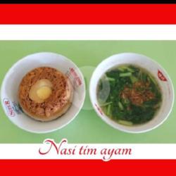 Nasi Tim Ayam Polos