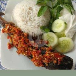 Nasi Lele Penyet Sambel Edan