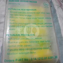 Pancake Durian Ekonomis Isi 10