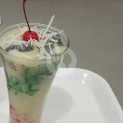 Es Cendol Mutiara Decoco Biji Selasih Keju Susu Ceri