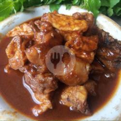 Ayam Cincang Semur Tahu