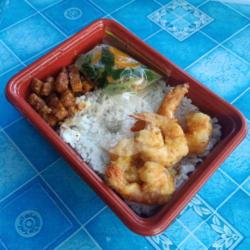 Nasi Bento Udang